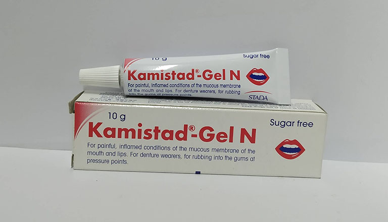 Kamistad Gel N là một trong những loại thuốc chữa nhiệt miệng cho trẻ em khá thông dụng hiện nay